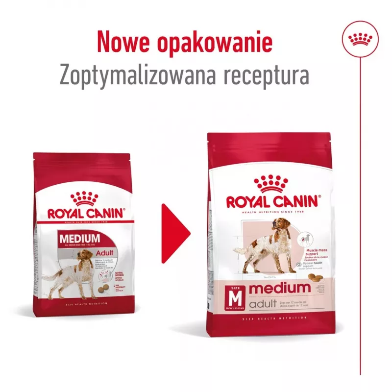Royal Canin SHN Medium Adult sausā barība suņiem, 15 kg