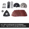 Einhell TP-MG 18 Li BL Solo Professional akumulatora daudzfunkciju instruments, 18 V, bezsuku, līdz 40 000 svārstību/min, bez akumulatora un lādētāja, ar piederumiem, sarkans/melns