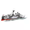 Būvējams modelis Cobi HMS Belfast 1:300 mēroga COBI-4844, vēsturiskā Karaliskā flotes vieglā kreisera displeja modelis