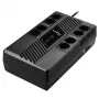 Nepārtrauktās barošanas avots TECNOWARE Era Plus Strip 1000, Line-Interactive 1 kVA / 700 W, 8 Type F kontaktligzdas, VRLA akumulators, 4.4 kg