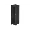 Rack skapis LANBERG FF01-6842-23BL 42U brīvi stāvošs, 2127.5×600×800 mm, IP20, atslēgas slēdzene, riteņi