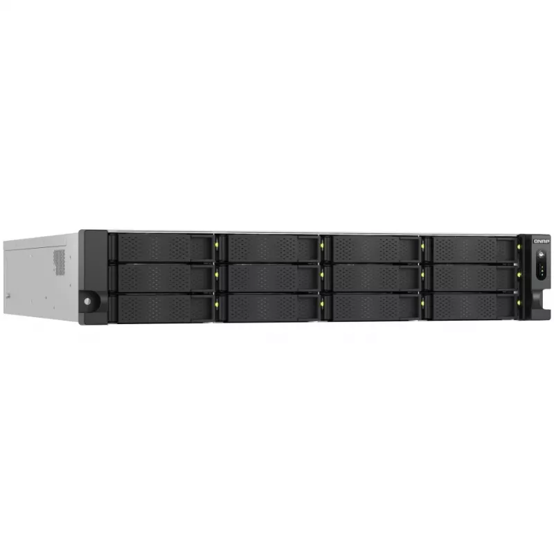 QNAP TS-h1277AXU-RP-R7-32G NAS, 2U Rack, AMD Ryzen™ 7, 32 GB DDR5, 0 TB
