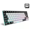 Sharkoon SKILLER SGK50 S3 Tastatūra Gaming Mehāniska USB AZERTY Baltā