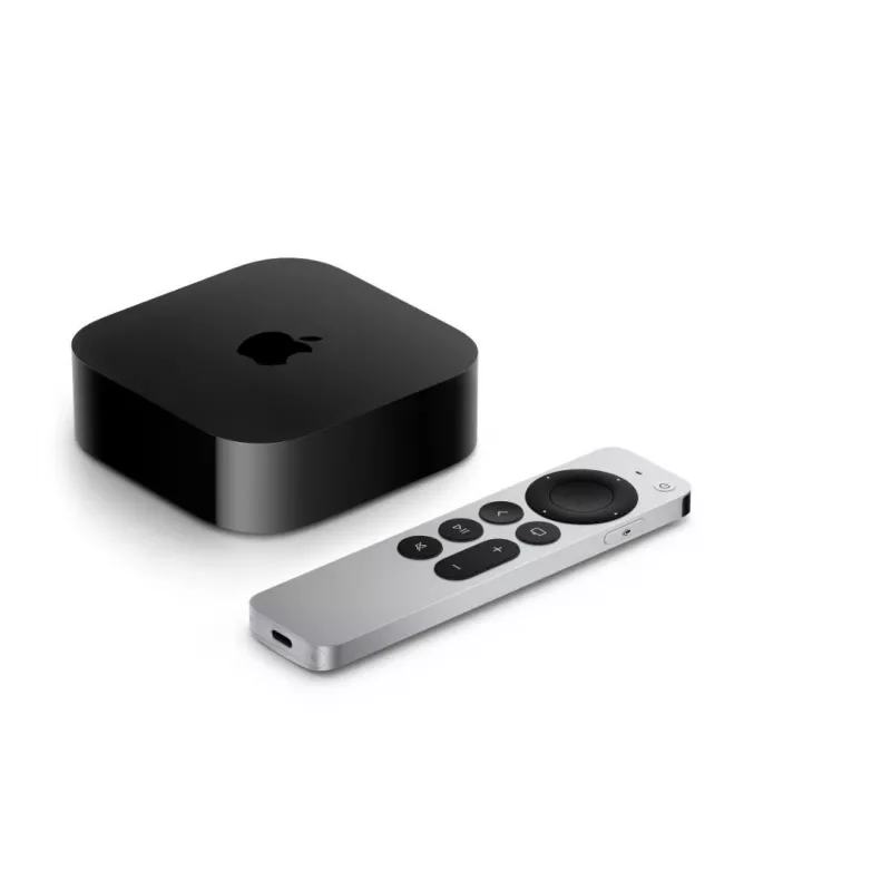 Apple TV 4K Black Silver 4K Ultra HD 64 GB Wi-Fi A15