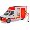 Bruder 1/16 Mercedes-Benz Sprinter Ātrās palīdzības automašīna ar šoferi