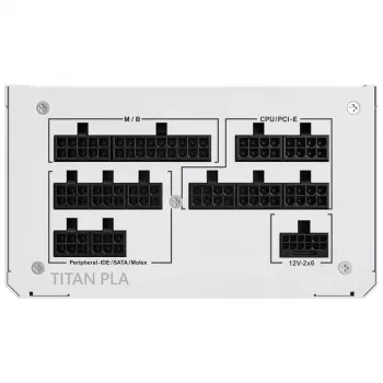 Barošanas bloks Montech Titan PLA 1000W balts