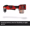 Einhell TE-AD 18 Li Solo akumulatora leņķa urbjmašīna, Power X-Change, 18 V, 45 Nm, bez akumulatora un lādētāja, sarkana/melna