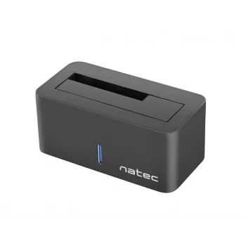 Natec Kangaroo NSD-0954 HDD dokstacija 2,5/3,5 collu SATA diskiem, USB 3.2 Gen 1, melna