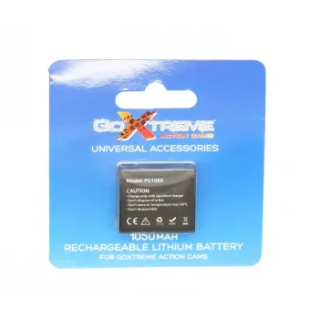 GoXtreme 1050mAh 3.7 V Akumulators Rallye, Endurance, Discovery & Pioneer