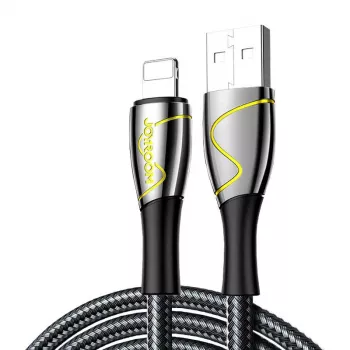USB lādēšanas un datu kabelis Joyroom S-2030K6, 2.4A, 2 m, Melns