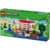 LEGO Minecraft komplekts 21275 TNT Džungļu māja, 287 gabali, 2 minifigūras, vecumam 8+