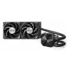 Montech HyperFlow Silent 240 procesoru šķidruma dzesēšanas sistēma AIO 240 mm melna