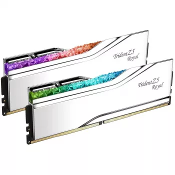G.Skill Trident Z5 Royal 48 GB (2x 24 GB) DDR5-7200 Dual-Kit, Sudraba