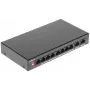 Dahua Technology PoE DH-PFS3010-8GT-96 Nenodrošināts Gigabitu Ethernet (10/100/1000) tīkla slēdzis ar PoE