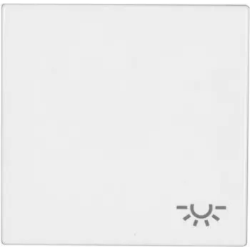 Jung LS 990 L WW piederums elektriskajam slēdzim, balts, saderīgs ar 531 U/532 U/533 U sēriju, IP44