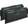 Corsair Dominator Platinum 64 GB (2x 32 GB) DDR5-6400 Dual-Kit, melna, CMT64GX5M2B6400C32, Intel XMP