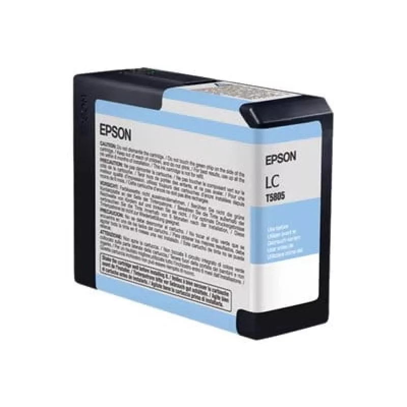 Epson T580500 oriģinālā gaiši ciāna pigmenta tinte, 80 ml