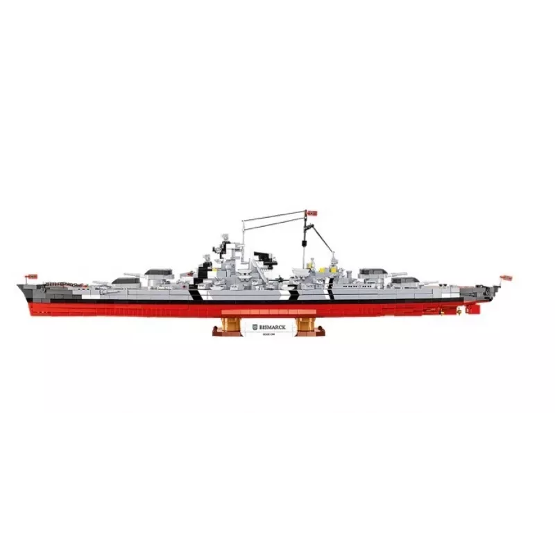 Konstruktors Cobi Kaujas kuģis Bismarck ar 3204 detaļām - Cobi CO BI-4860
