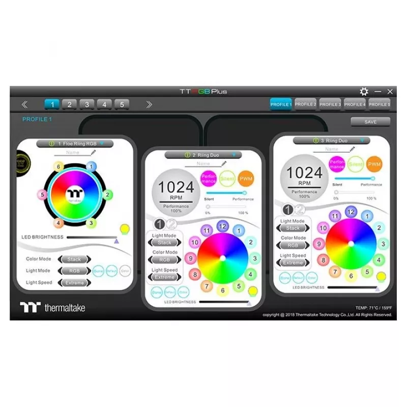 Šķidruma dzesēšanas sistēma Thermaltake Floe DX RGB 360