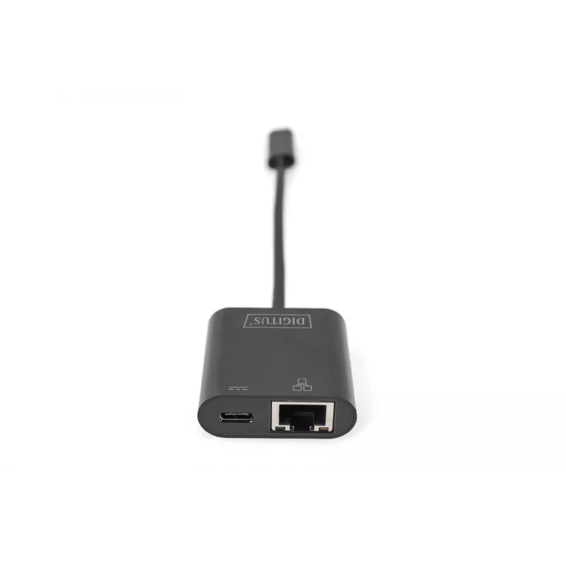 Digitus DN-3027 USB Type-C Gigabit Ethernet adapteris ar Power Delivery