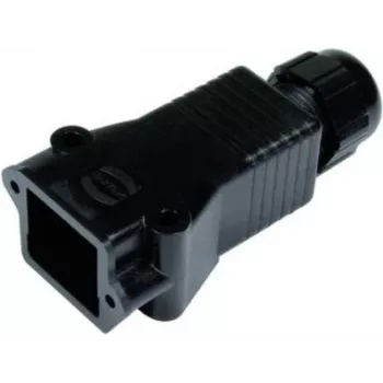 HARTING Germany GmbH & Co. KG Savienojuma korpuss, plastmasa, melns 09453450000