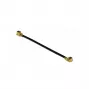 DeLOCK 12605 koaksiālais kabelis 0.045 m MHF Melns