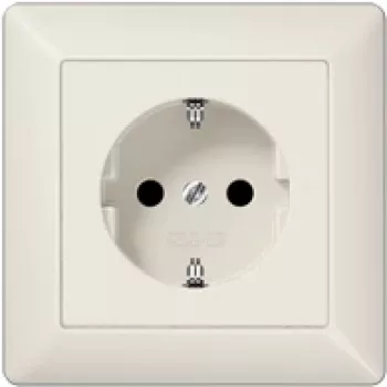 JUNG AS 1520 - CEE 7/3 - Ziloņkaula - termoreaktīvā plastmasa - 250 V - 16 A