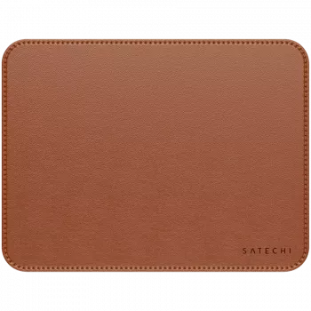 Satechi Premium Mouse Pad - Vegan ādas peles paliktnis (brūns)