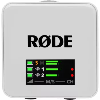 RØDE Wireless GO III Baltā krāsā - bezvadu mikrofonu sistēma (balta)