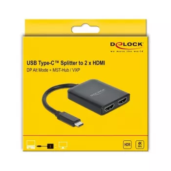 USB-C sadalītājs DeLOCK 87755
