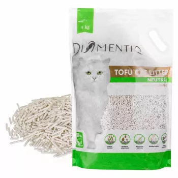 DIAMENTIQ Tofu Neutral Ultra klumpējošs - augu bāzes pakaiši - 4kg