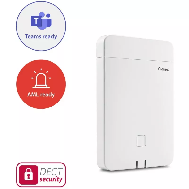 DECT bāzes stacija Gigaset PRO N870 SPK PRO — bezvadu savienojums, daudzšūnu DECT sistēma
