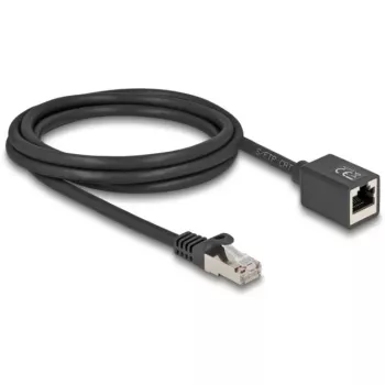 Tīkla kabelis DeLOCK 90309 RJ-45 Cat6a 2 m Melns