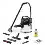 KÄRCHER putekļsūcējs, 1000 W, 4 L, sausā/mitrā tīrīšana, bezmaiss, melns/pelēks/balts 1.081-155.0