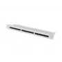 PATCH PANEL 24 PORTI 1U 19 inch CAT.5E UTP AR KABEĻU ORGANIZATORU PELĒKS LANBERG