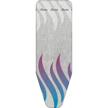 VILEDA Total Reflect gludināmā dēļa virsmas pārvalks Zili Pelēks Balts 1300 x 450 mm