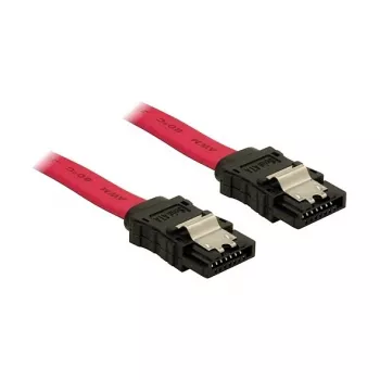 SATA kabelis DeLOCK 84301 0,7m Sarkans