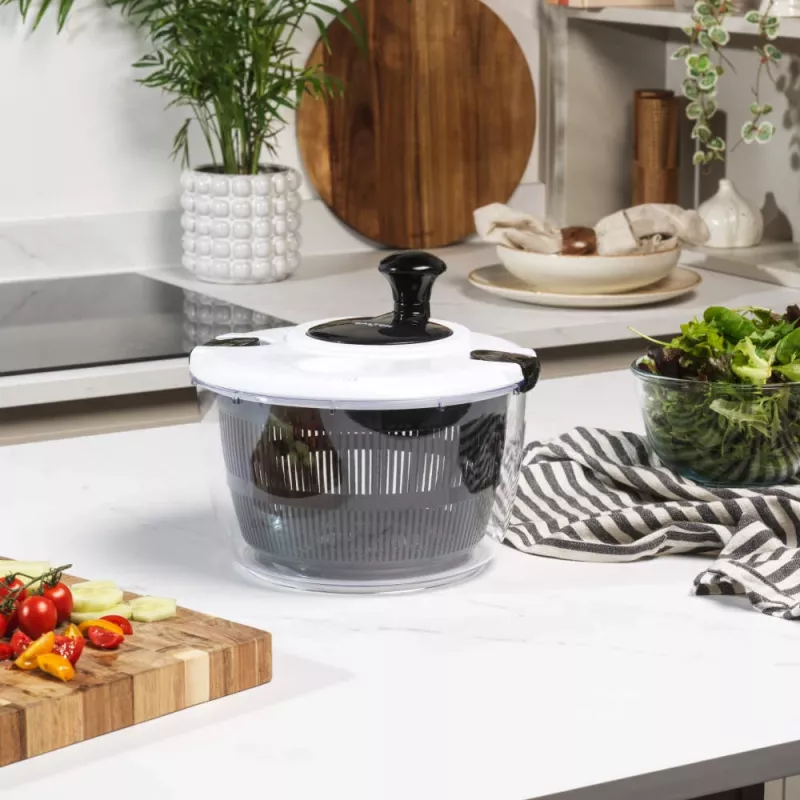 Salter salātu žāvētājs BW13899EU7 5 L, BPA nesaturošs plastmasas trauks un grozs