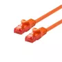 Tīkla vads LOGON UTP Cat6 7 m, RJ-45—RJ-45, 1000 Mbit/s, oranžs