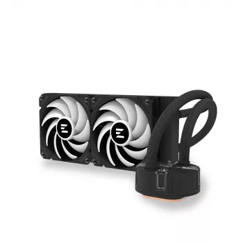 Zalman Reserator5 Z24 ARGB Black CPU šķidruma dzesētājs 240mm radiators 2 x 120 mm ventilators