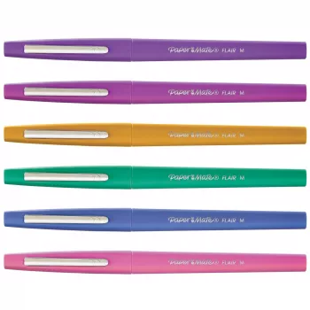 Papermate Flair Feltpildspalvu Komplekts 6 Krāsas