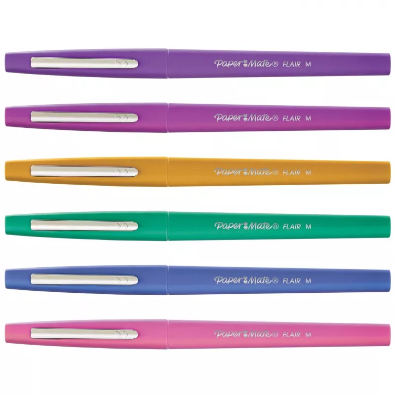 Papermate Flair Feltpildspalvu Komplekts 6 Krāsas