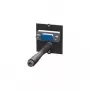 Bachmann Custom modulis - modulāra Faceplate-Snap-In - HD-15, Mini-Phone Stereo 3,5 mm - Melns (917.045)