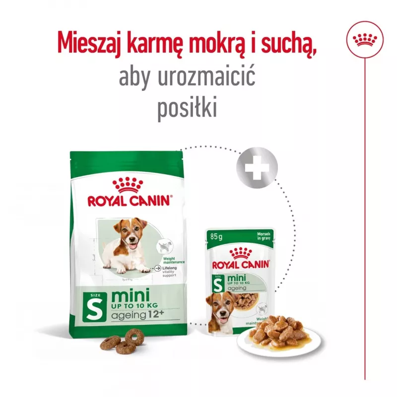 ROYAL CANIN Mini Ageing Adult +12 sausā barība suņiem - 3,5 kg