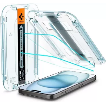 Spigen AGL06903 Ekrāna aizsargs iPhone (2 gab.)