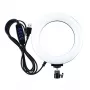 LED gredzena gaisma, 16 cm, USB
