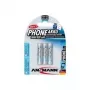 ANSMANN 5030142 NiMH uzlādējamā baterija Micro AAA, DECT tālruņiem, 800mAh, 3 iepakojumā