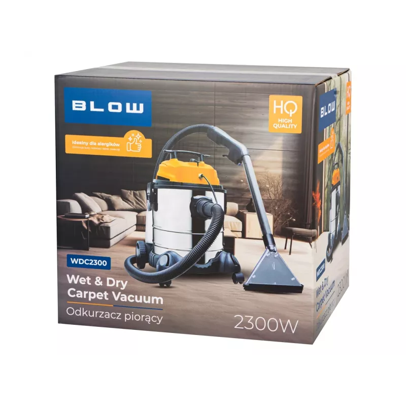 BLOW WDC2300 putekļsūcējs ar mazgāšanas funkciju