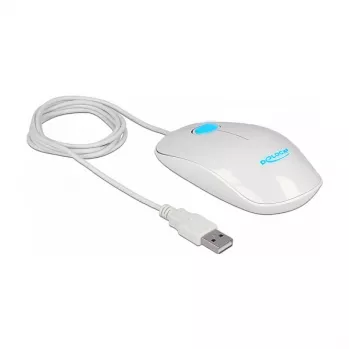 DeLOCK 12537 vadu optiskā pele USB Type-A 1200 DPI