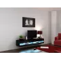 Cama TV statīvs VIGO jauna 30/180/40 melns/melns glancēts